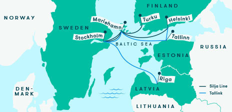 Туры \ Билеты на паромы по Балтике \ Tallink Silja Line \ Автобусные туры  по Европе, туры в Финляндию, туры в Норвегию, туры в Скандинавию,  норвежские фьорды, туры в Прибалтику, туры на